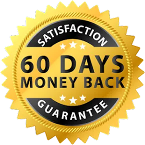 kerafen 60 Days Money Back Guarantee Badge